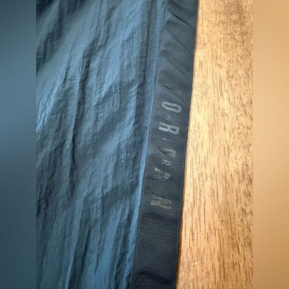 Jordan Flight Black Nylon Windbreaker Track Pants Joggers Size S Logo Detail - Picture 8 of 12